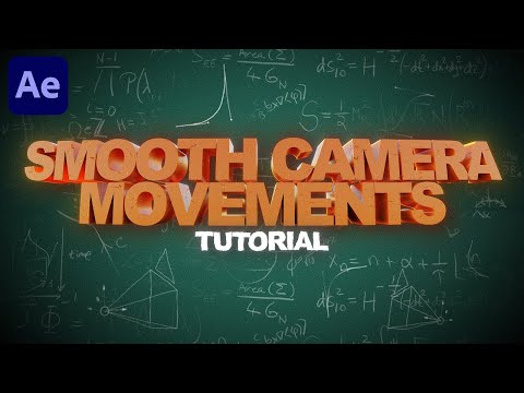 Smooth 3D Camera Movements | After Effects Tutorial