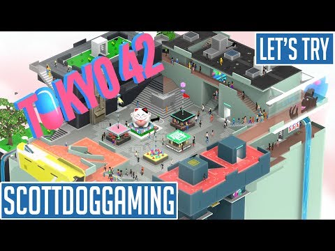 Tokyo 42 Gameplay Let's Try Brand New Games - ScottDogGaming