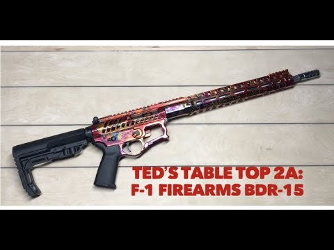 Ted's Table Top 2a: F-1 Firearms BDR-15 .223 Wylde Custom - Unique & Stylish Modern Sporting Rifle