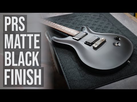 Refinishing a PRS Guitar in Matte Black