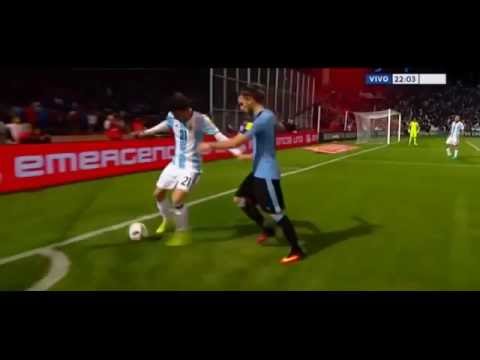 Lucas Alario vs Uruguay - Debut en la Selección Argentina