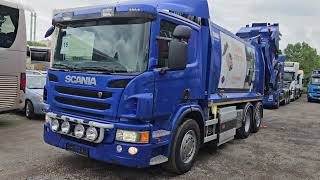 Мусоровоз Scania P310DB6X2*4MNB JOAB Anaconda Twin 18.9cubic Methangas | Изображение 4 - Autoline