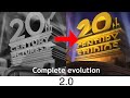 The COMPLETE EVOLUTION Of 20th Century Fox 2 0