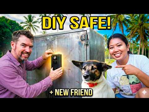 MY TALENTED HUSBAND MAKING FURNITURE | NEW MEMBER OF OUR FAMILY | ISLAND LIFE