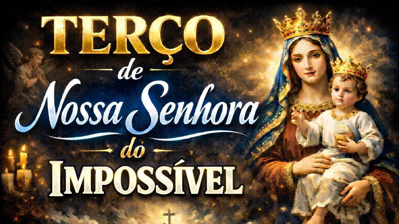 TERÇO MILAGROSO DO IMPOSSÍVEL, NOSSA SENHORA DO IMPOSSÍVEL, terço para dormir, Amado Deus