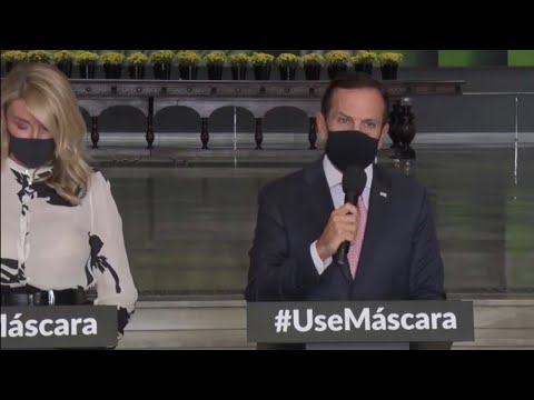 Governador João Dória anuncia nova etapa de imunização