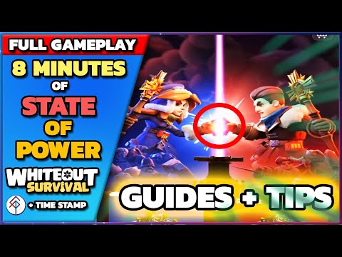 ❄️ Whiteout Survival - 💪 State of Power [State vs State] Complete Guides & Pro Tips - [Time Stamps]