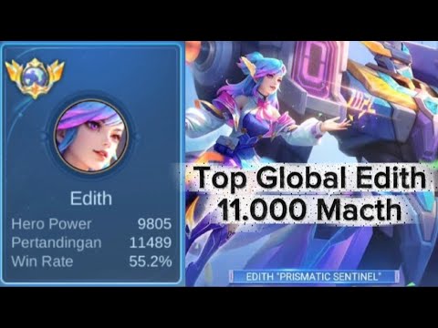 Top Global Edith 11,000 Match Full Build Most Painful Auto Carry Team