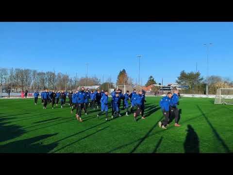 Reportage från Trelleborgs FF och Granens premiärträning: "De trotsade den sjugradiga kylan"