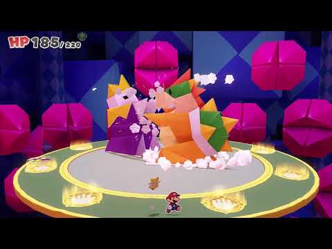 King Olly Boss Fight (All Three Phases) - Paper Mario Origami King