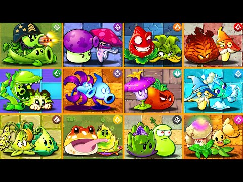 Random 12 Best Pair Plants Battlez - Who Will Win? - Pvz 2 Team Plant vs Team Plant