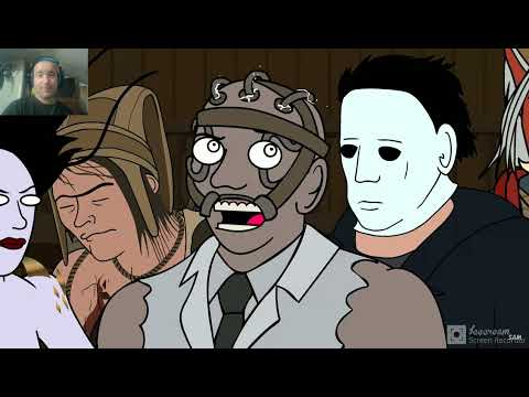 DarkWolf52 reacts to Dead By Daylight Parody 16