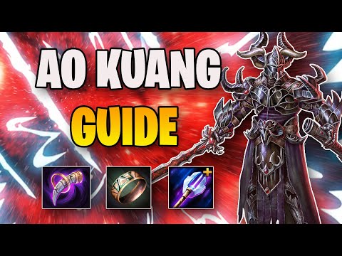 AO KUANG SMITE GUIDE | BUILDS | ABILITIES | PLAYSTYLE
