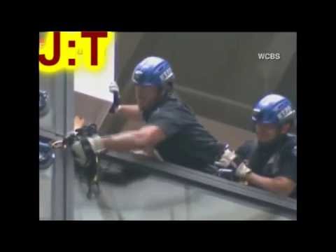 Man  Climbs Trump Tower  Speeded up Magnified 2016 by JohnThompson