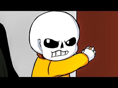 baby sans is mad... oh no. (Funny Undertale Comic Dubs)