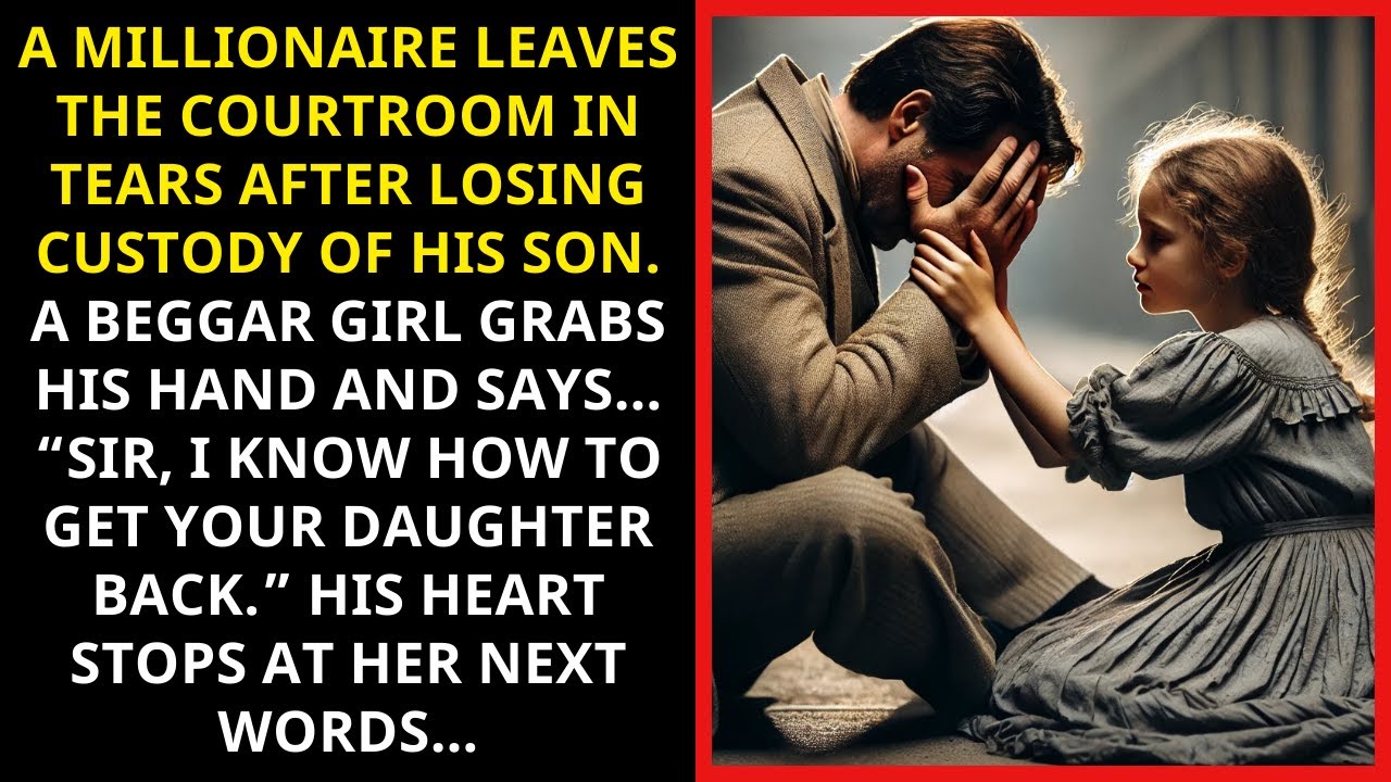A Millionaire Loses Custody. A Beggar Girl Says, 'Sir, I Know How to Get Your Daughter Back.'