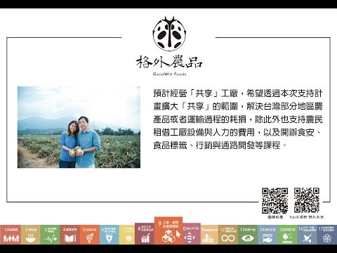 全國第一屆青年公益實踐計畫Demo Day｜7.格外農品