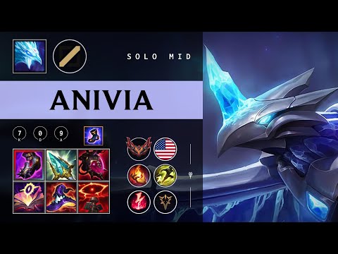 Anivia Mid vs Lulu - NA Grandmaster Patch 26.01