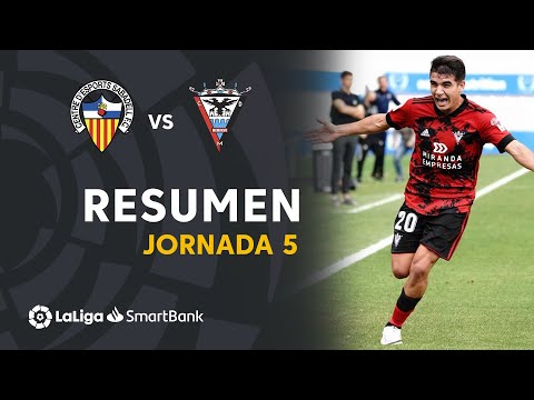 Resumen de CE Sabadell vs CD Mirandés (0-2)