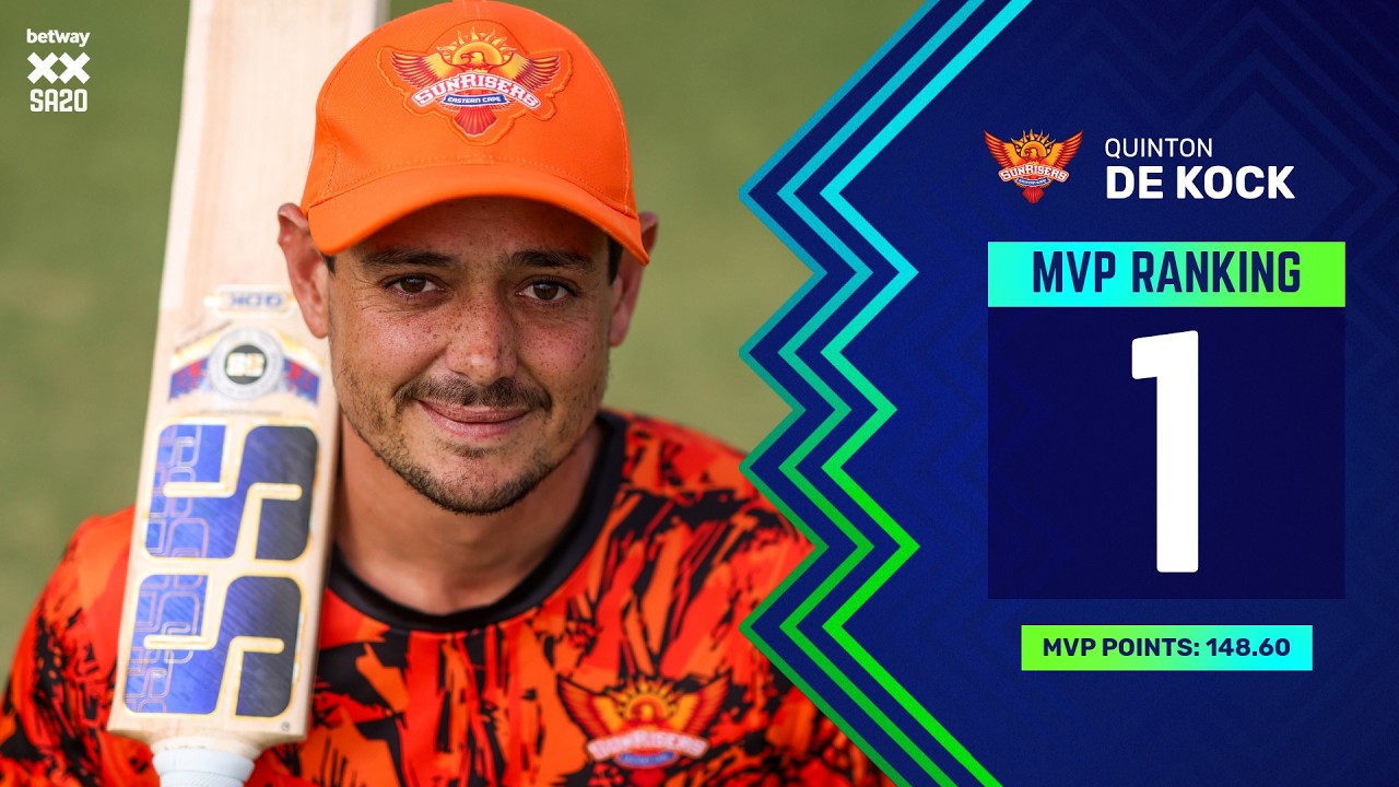 Season 4 MVP #1 | Quinton de Kock (Sunrisers Eastern Cape)