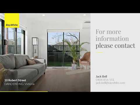 10 Robert Street, Dandenong, VIC 3175, 4 Bedrooms, 2 Bathrooms, Townhouse