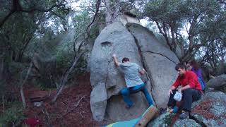 Video thumbnail of Problem 22 (Secretaria), 6a. Can Bruguera