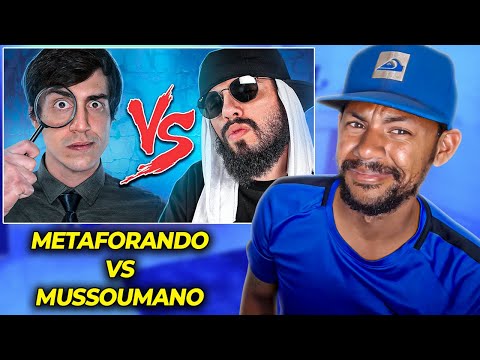 Metaforando Vs. Mussoumano - Batalha de Youtubers (REACT)