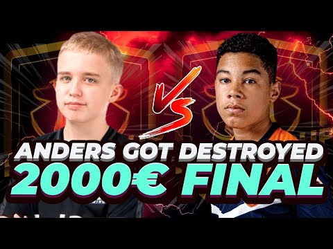 How Levi DESTROYED ANDERS 11-5😱😱 | 2000€ Blacki Cup Final | FIFA 22 Pro vs Pro Highlights