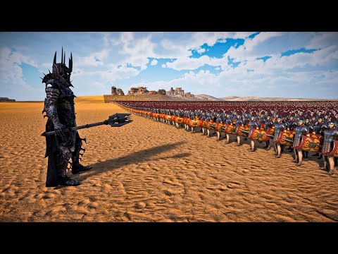 SAURON VS 1,500,000 ROMAN ARMY - Ultimate Epic Battle