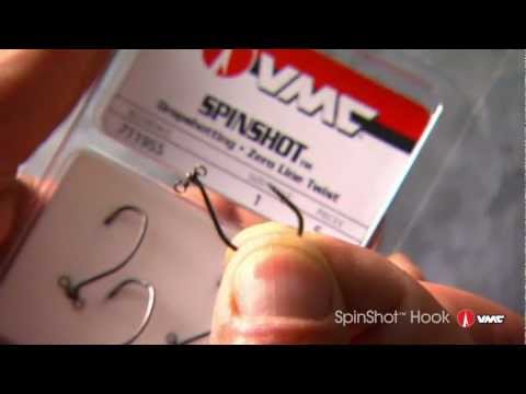 8 VMC SpinShot Drop Shot Hooks