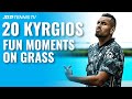 20 Nick Kyrgios Grass Court Moments That Will Make You Smile