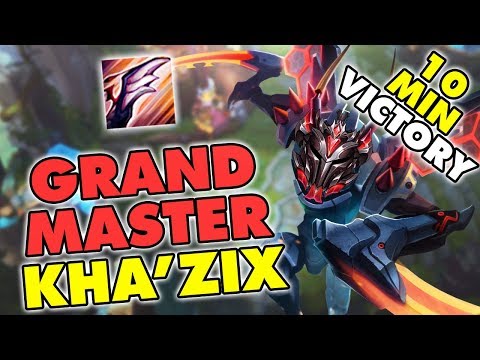 Sybr vs King Nidhogg | Kha'zix God 10 minutes victory!