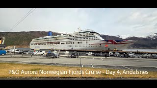 P&O Aurora Norwegian Fjords Cruise, Day 4 Andalsnes, Golden Train and Romsdalen Gondola