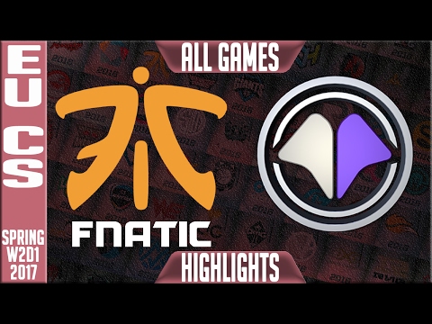 Fnatic Academy vs Millenium Highlights All Games - EUCS Week 2 Spring 2017 - FNA vs MIL All Games