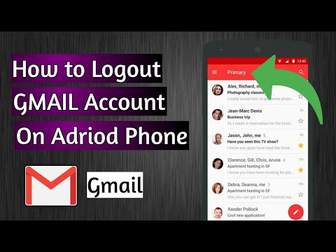 How to Logout from Gmail on Android Phone - TEHCNICAL AAMIR - 2022 -