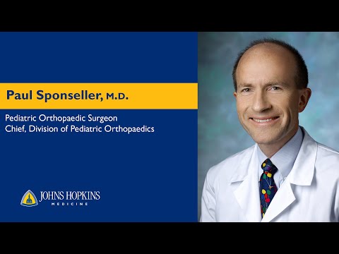 Paul Sponseller, M.D. | Pediatric Orthopaedic Surgeon