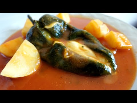 CHILES RELLENOS sin capear ¡La mejor RECETA sin tanta grasa!