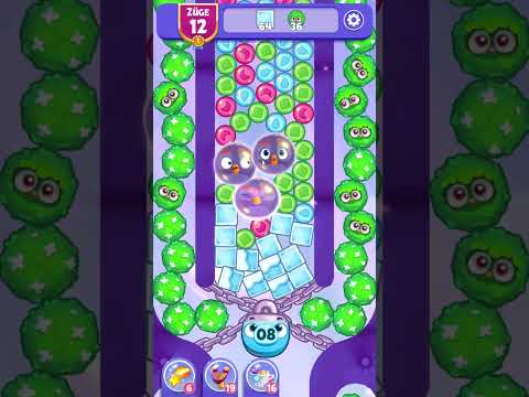 Angry Birds Dream Blast Level 182 no booster [Gameplay] optimized for smartphones [Rovio]