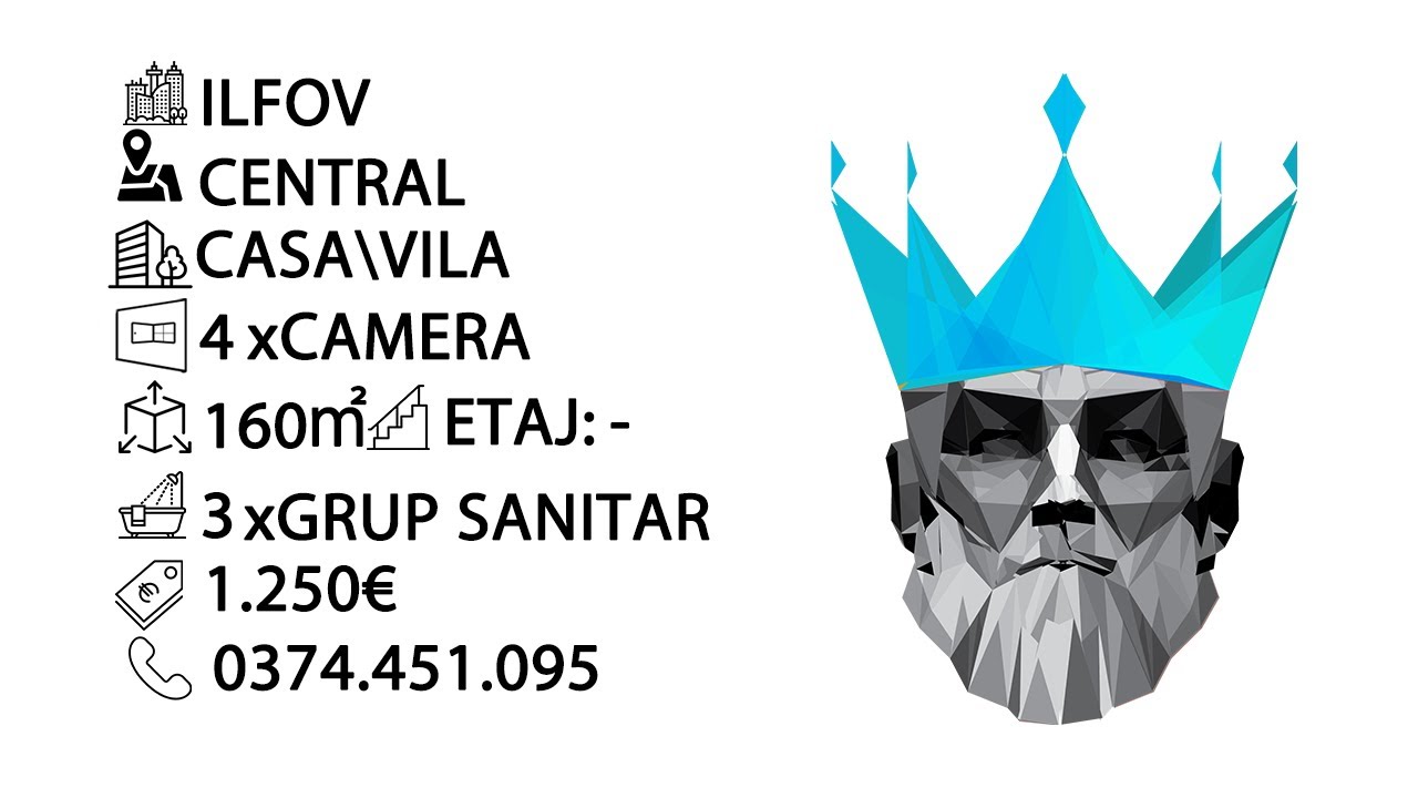 Tur video INCHIRIERE || VILA || DOBROESTI || 4 CAMERE 