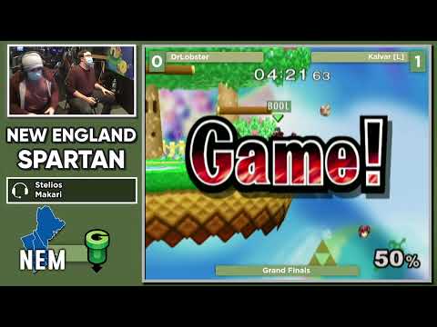 NE Melee Spartan - DrLobster (Sheik) vs. Kalvar [L] (Marth) - Melee GF