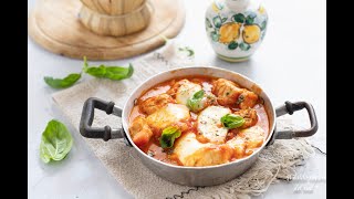 Bocconcini di petto di pollo alla pizzaiola