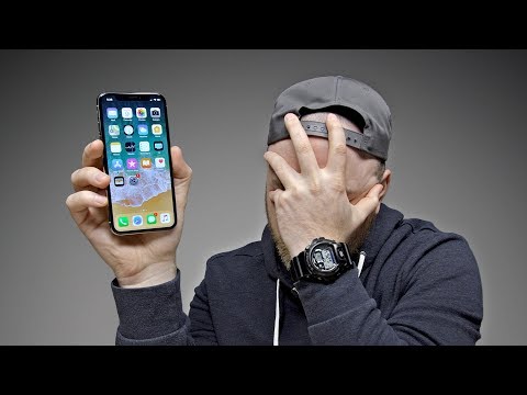 Switching to the iPhone X…