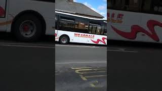 725 to Chester le Street. First day in service Replacing the 25 Go North East