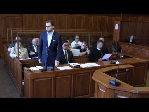 Rozprawa za Baumana i podziękowania za protest. JEST JAK ZA KOMUNY!