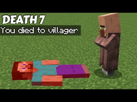 I Got 10 Of The Funniest Death Messages in Survival Minecraft! (2)