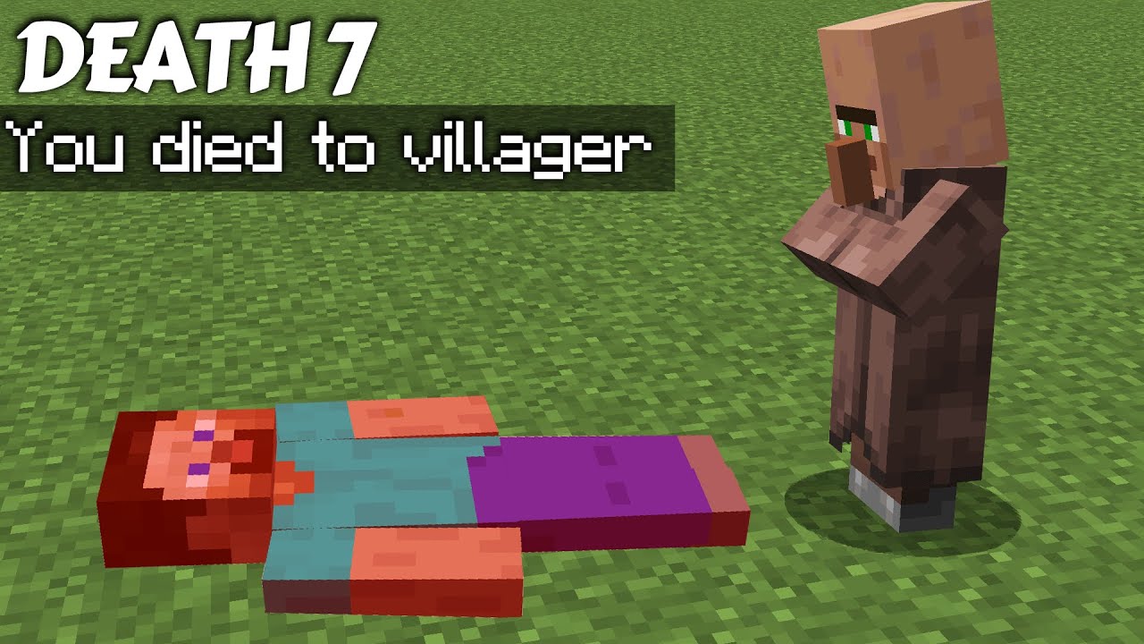 Dying in the Funniest Ways in Minecraft! (2)