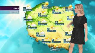Prognoza pogody dla Polski - 22.04