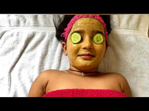 Aashvi’s first Spa on her 6th birthday