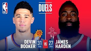 Devin Booker - Phoenix Suns - James Harden - Houston Rockets