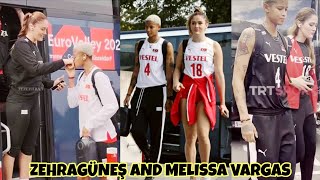 Download lagu Zehra Güneş ❤️ Melissa Vargas Beautiful Bond Best Volleyball Moments Friendship #sports #volleyball mp3